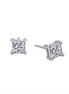 1 CTW Solitaire Stud Earrings