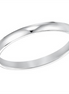 Low Dome 14K White Gold 2MM Comfort Fit Plain Wedding Band
