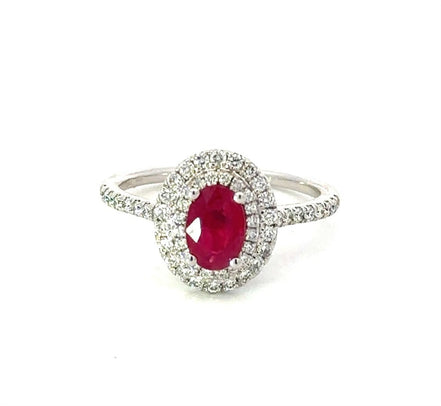 Diamond and Ruby Ring