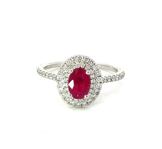 Diamond and Ruby Ring