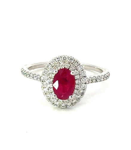 Diamond and Ruby Ring