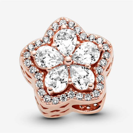 Pandora Timeless Sparkling Snowflake Pavé Charm