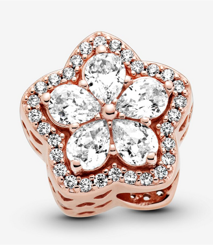 Pandora Timeless Sparkling Snowflake Pavé Charm