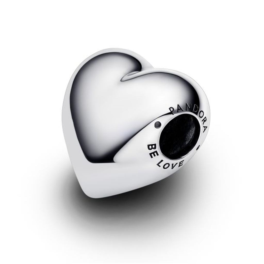 Pandora Moments Be Love Engravable Large Heart Charm