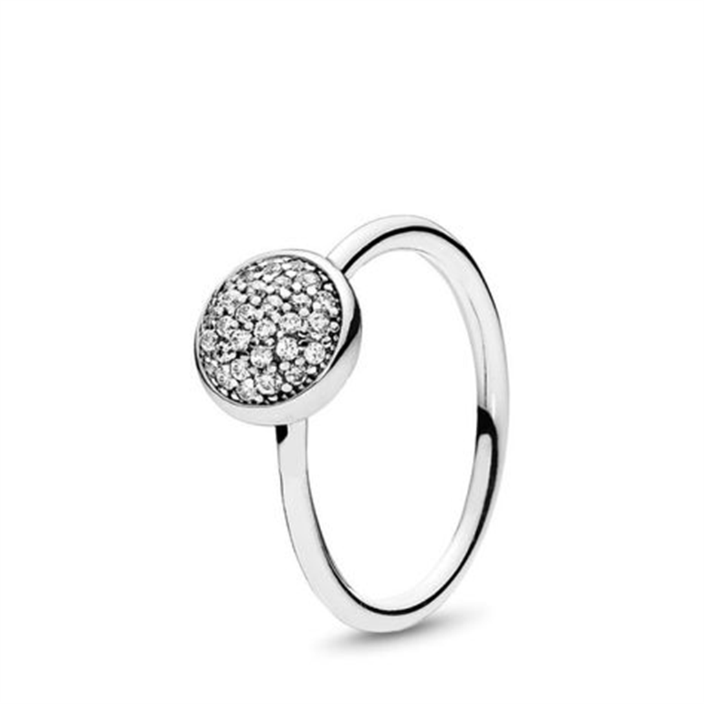 Pandora Timeless Dazzling Droplet Ring Size 7.5