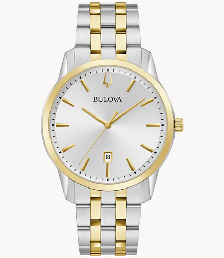 Bulova Men's Sutton Two-Tone Bracelet Watch