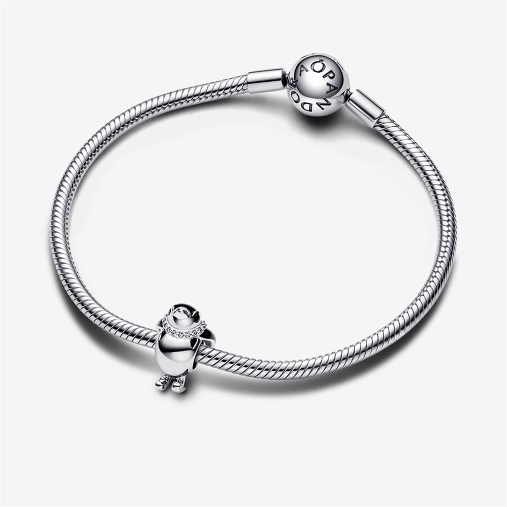 Pandora Moments Skiing Penguin Charm