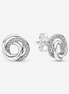Pandoa Moments Family Always Encircled Stud Earrings
