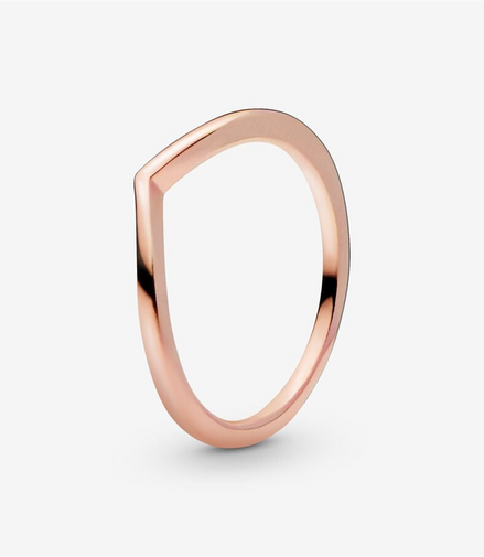 Pandora Timeless Polished Wishbone Ring Size 7.5