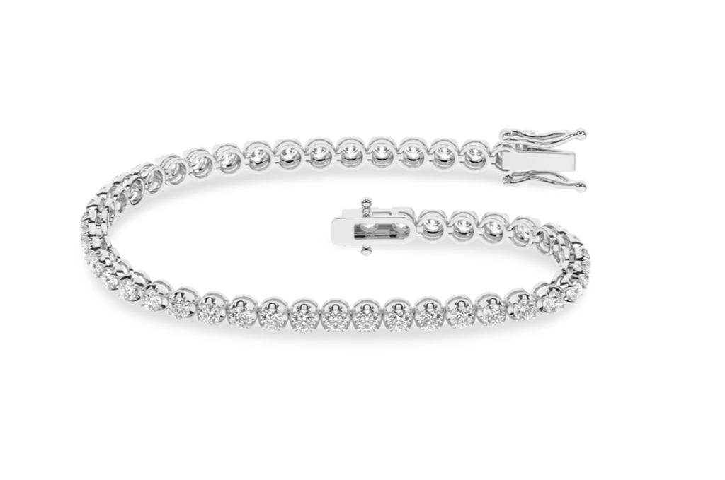 Lab Grown 3.0 ctw Diamond Tennis Bracelet