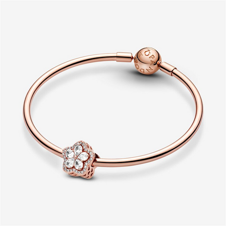 Pandora Timeless Sparkling Snowflake Pavé Charm