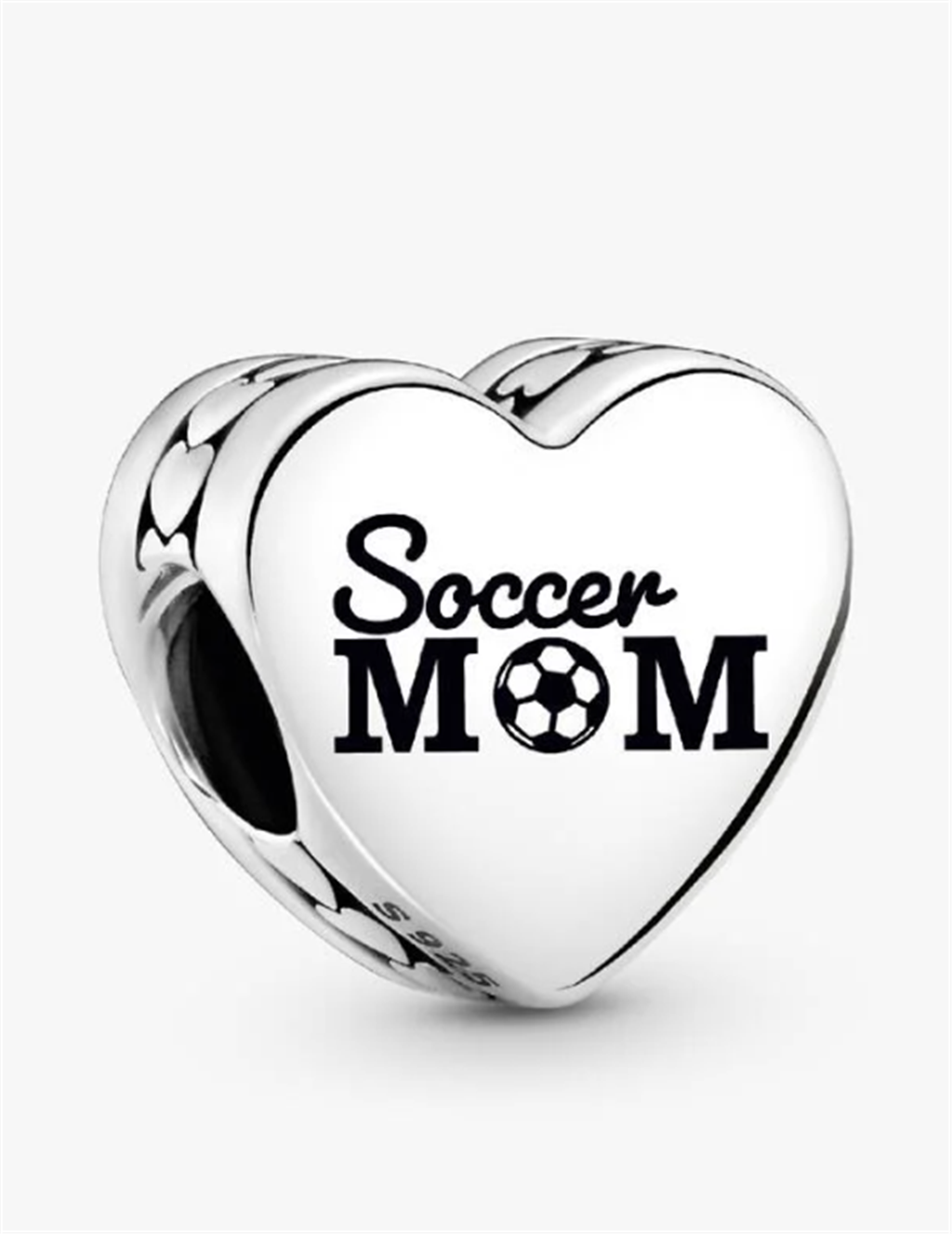 Soccer Mom Heart Charm