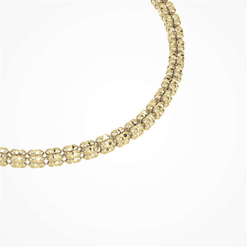 Desmos Gold Plated Inifinty Frames Bracelet