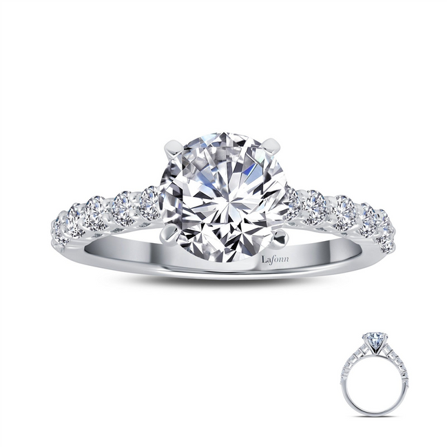 Lafonn 2.52 CTW Simulated Diamond Solitaire Engagement Ring