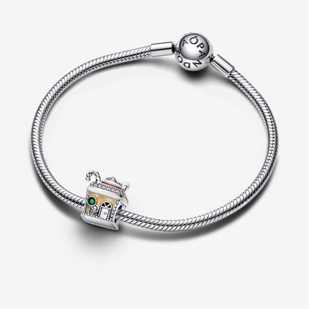 Pandora Moments Festive Gingerbread House Charm