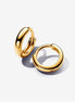 Pandora Essence Round Huggie Hoop Earrings