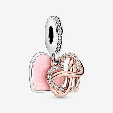 Pandora Moments Sparkling Family Infinity Heart Dangle Charm