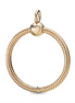 Pandora Moments Small Gold Plated O Pendant