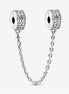 Pandora Logo Safety Chain Clip Charm