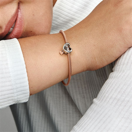 Pandora Moments" Love You Sister" Heart Charm