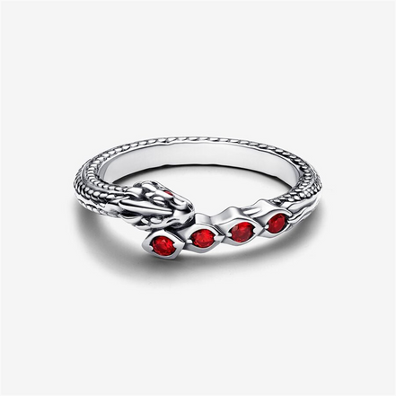 Pandora Game of Thrones Dragon Sparkling Ring Size 6