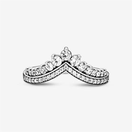 Pandora Timeless Princess Wishbone Ring Size 3.5