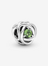 Pandora Moments August Spring Green Eternity Circle Charm