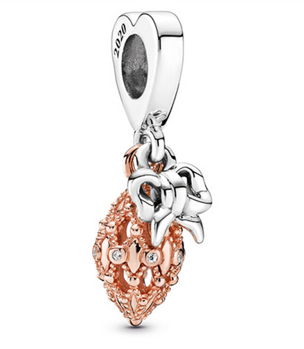 Pandora Rose 2020 Holiday Ornament Charm