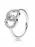 Pandora Signature Entwined Circles Ring Size 7