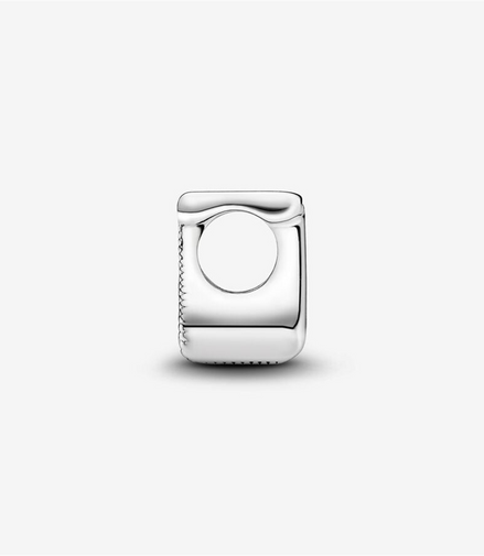 Pandora Moments Silver Letter Z Charm