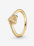 Pandora Timeless Wish Sparkling Heart Ring Size 56