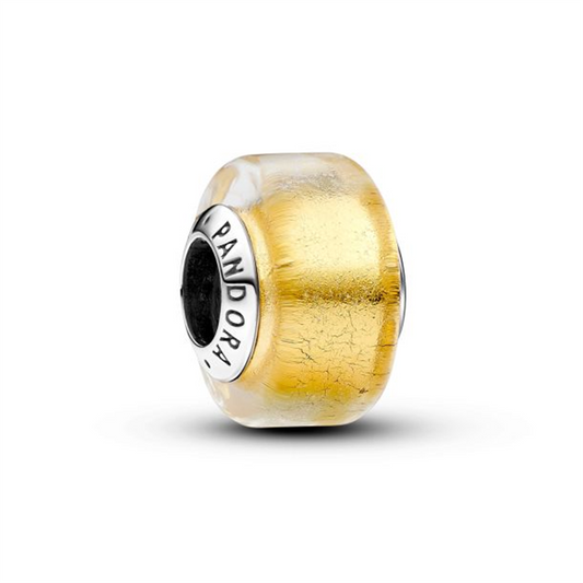 Pandora Moments Golden Mini Murano Glass Charm