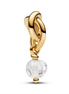 Pandora Moments April Faceted Clear Eternity Circle Dangle Charm