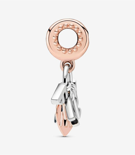 Pandora Moments Family Letters Dangle Charm