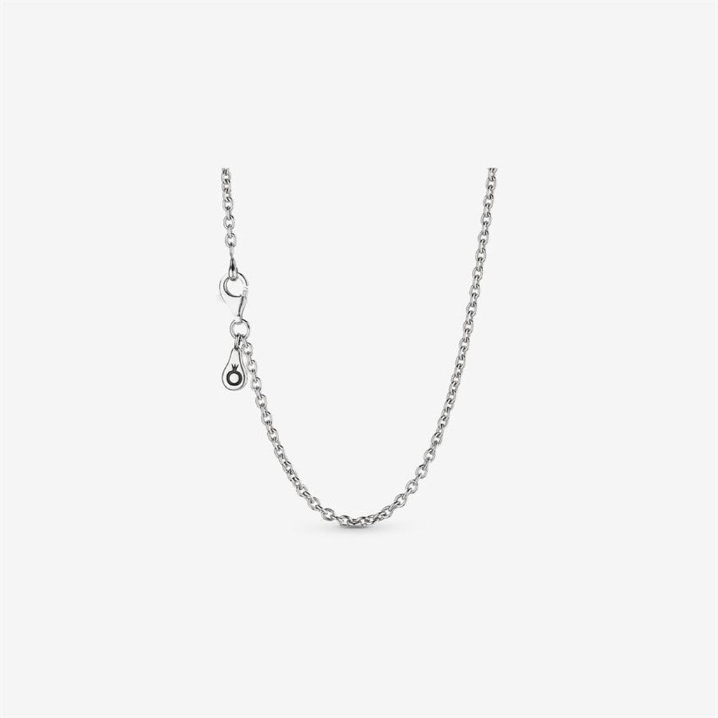 Pandora Moments Silver Cable Chain Necklace 45 cm