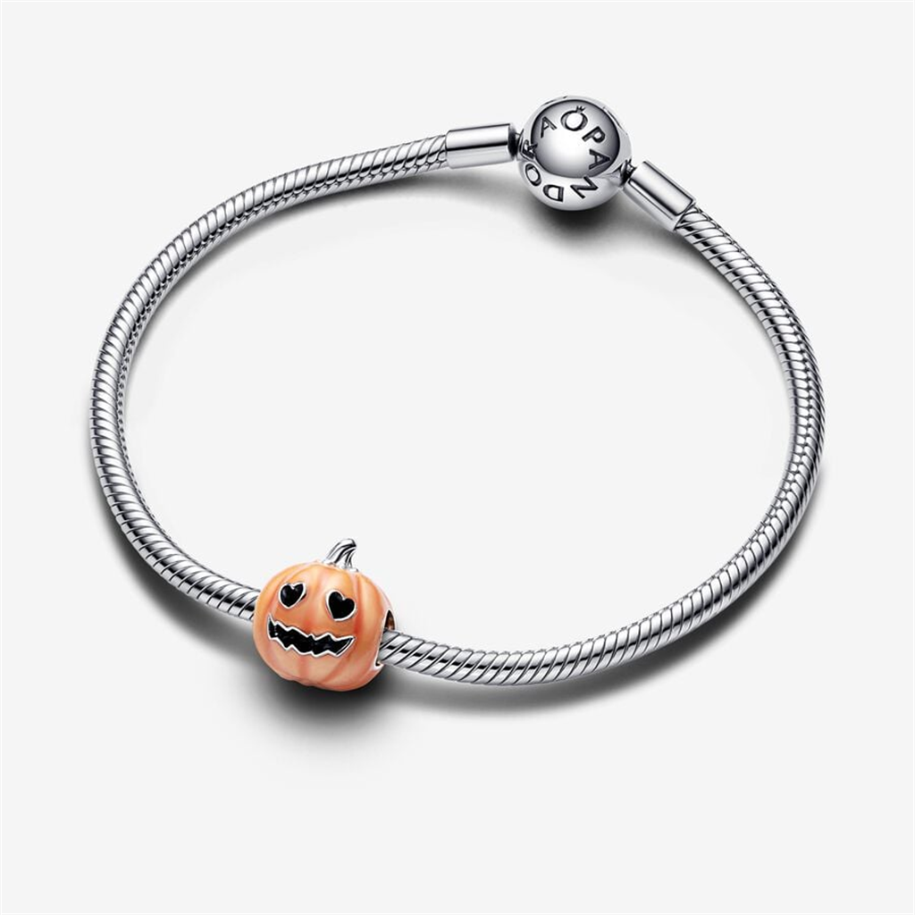 Pandora Moments Glow-In-The-Dark Spooky Pumpkin Charm
