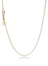 Pandora Moment Gold Plated Classic Anchor Chain Necklace 45 cm
