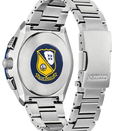Citizen Eco-Drive Blue Angels Promaster Skyhawk A-T Stainless Steel Bracelet Watch