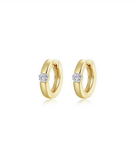 Lafonn High Polished Huggie Earrings