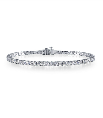LaFonn 2.50 CTW Simulated Diamond Classic Tennis Bracelet