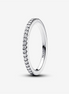 Pandora Timeless Sparkling Band Ring Size 6
