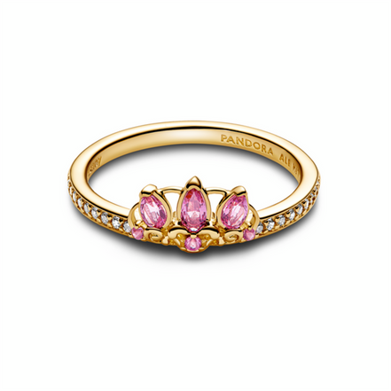 Pandora Disney Princess Rapunzel Tiara Ring Size 54