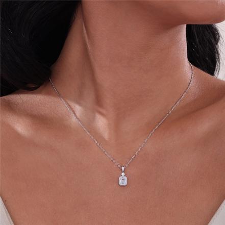 Lafonn 0.91 CTW Simulated Diamond April Birthstone Necklace