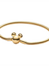 Disney Mickey Mouse Clasp Moments Snake Chain Bracelet Size 18