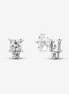 Pandora Timeless Sparkling Round & Square Earrings
