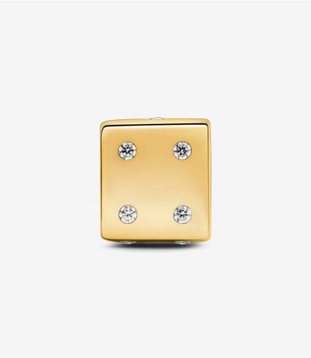 Pandora Moments Sparkling Dice Charm