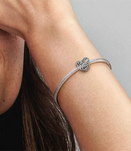 Pandora Moments Family Heart Charm