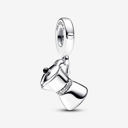 Pandora Moments Moka Pot Dangle Charm