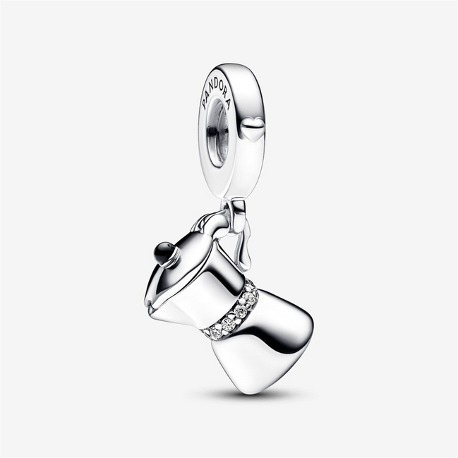Pandora Moments Moka Pot Dangle Charm
