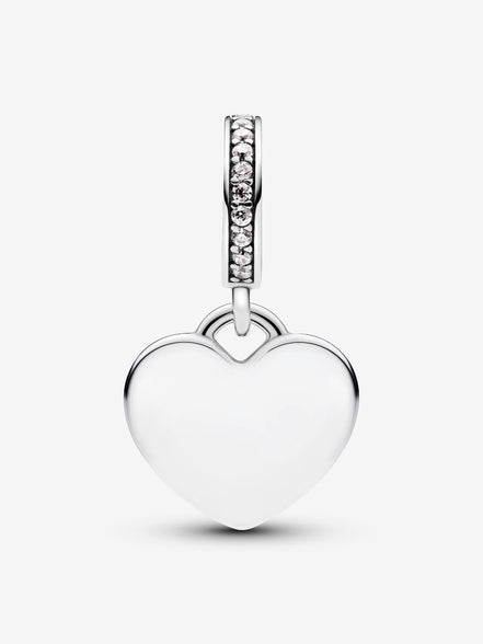 Pandora Engravable Baking Tools Heart Dangle Charm